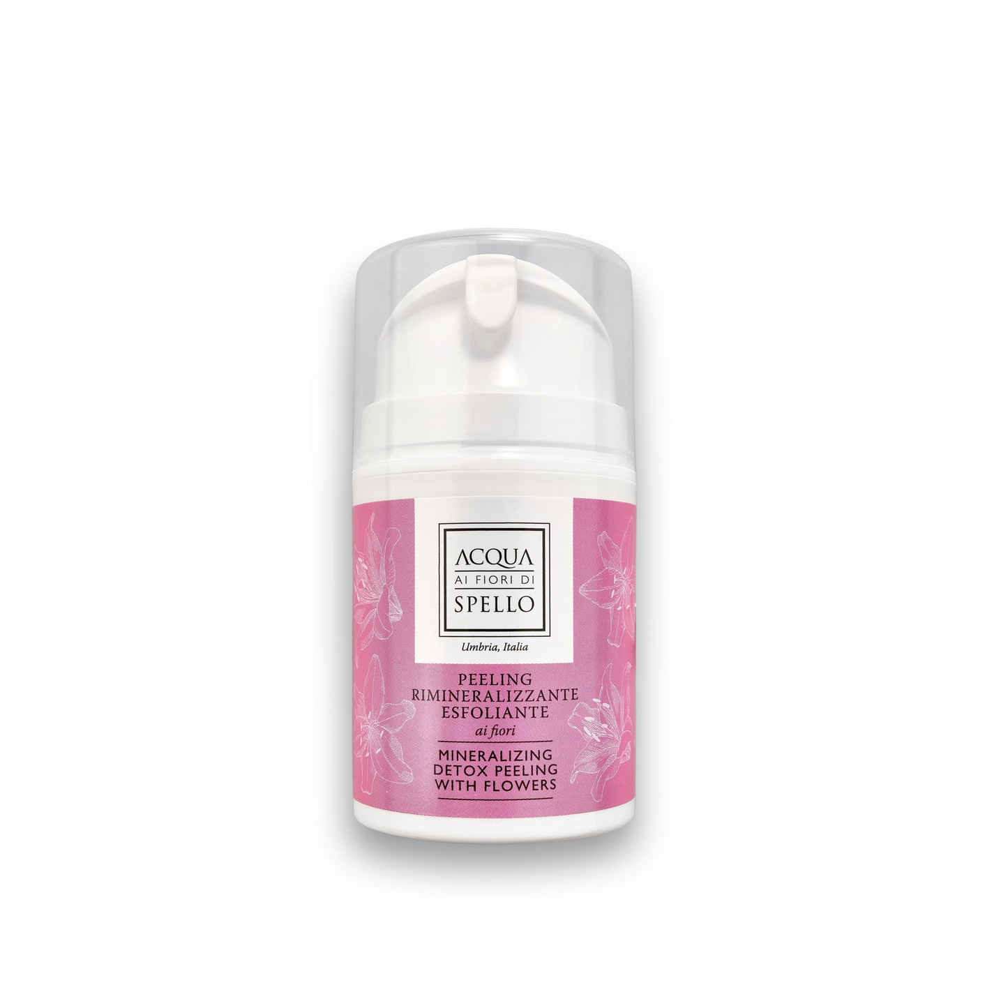 NOVITÀ
Peeling Rimineralizzante Esfoliante Ai Fiori 50 ml
Adatto a tutti i tipi di pelle, per un incarnato illuminato e rigenerato.