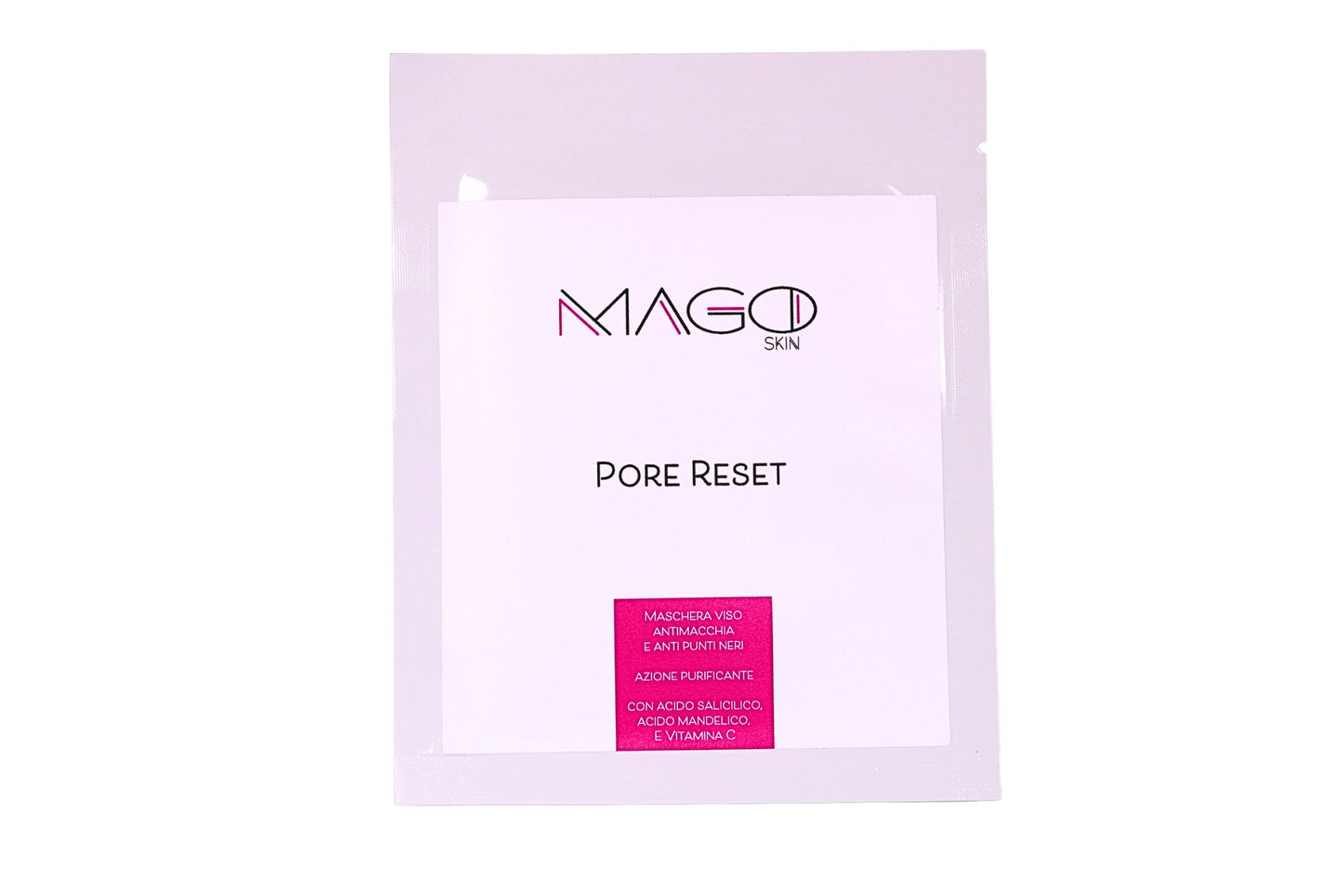 PORE RESET - maschera viso antimacchia e anti punti neri