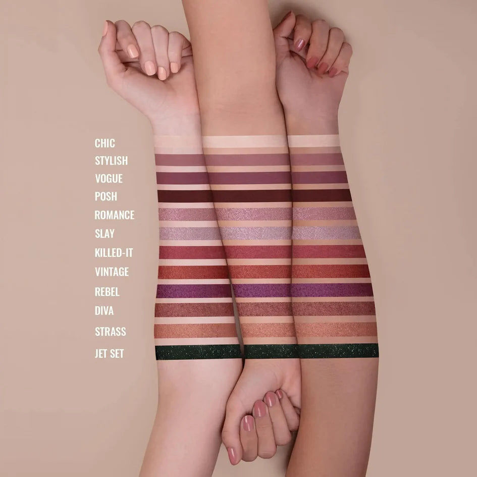 PALETTE 12 OMBRETTI COMPATTI
GLAM'EYES