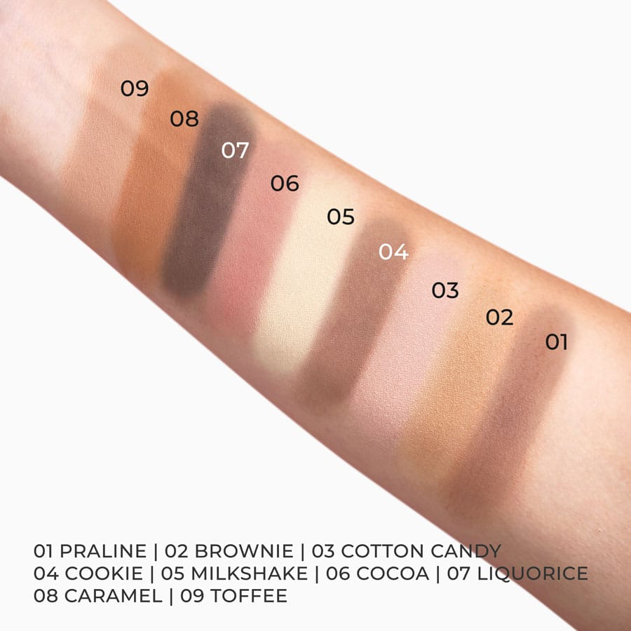 SWEETY NUDE TOUCH – EYESHADOW PALETTE