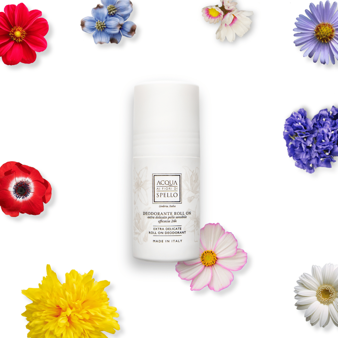 DEODORANTE CORPO EXTRA DELICATO
Deodorante Roll On Extra Delicato 50ml
Neutralizza gli odori in modo naturale mantenendo l’equilibrio fisiologico della pelle e favorendo la normale traspirazione. Senza alcol e allergeni.