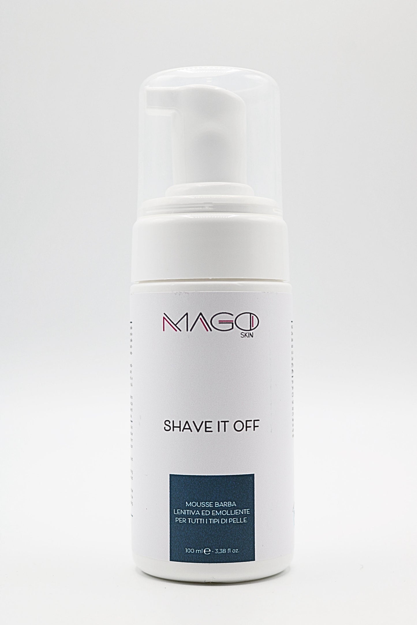 MAGOCOSMETICS
SHAVE IT OFF - mousse barba lenitiva ed emolliente - per tutti i tipi di pelle