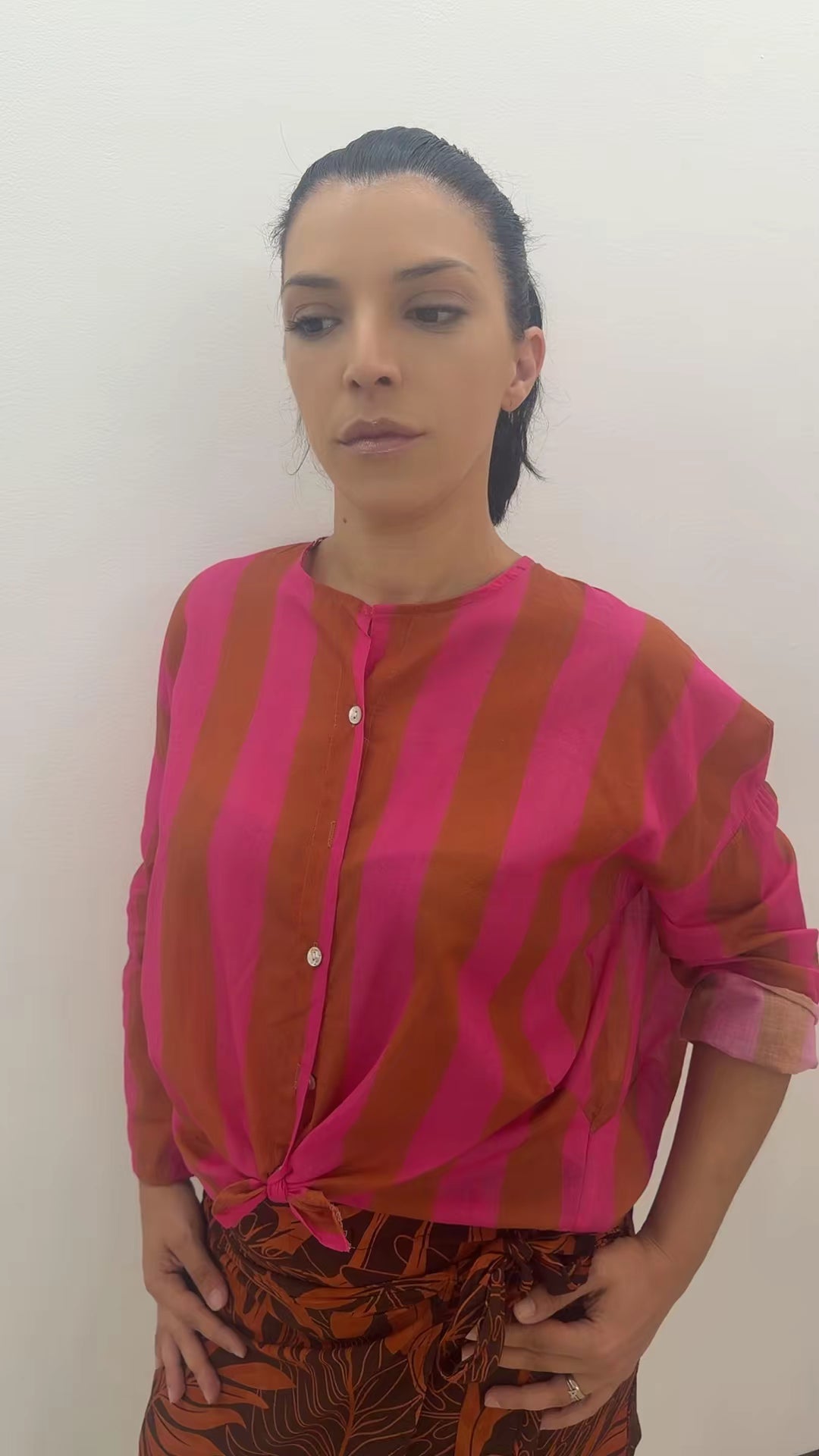 Camicia mussola kikisix