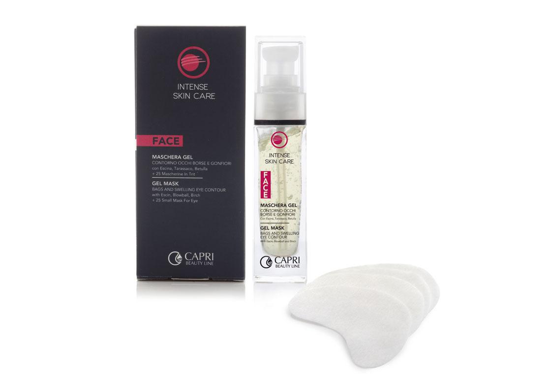 MASCHERA GEL CONTORNO OCCHI BORSE E GONFIORI CON PATCH TNT - 30ml
