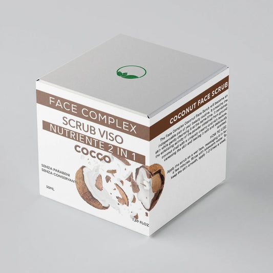 Scrub viso 2 in 1 nutriente cocco