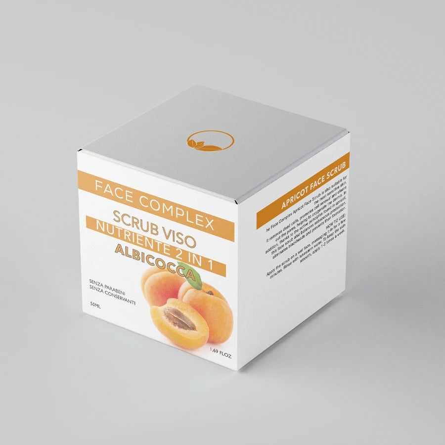 Scrub viso 2in1 nutriente Albicocca