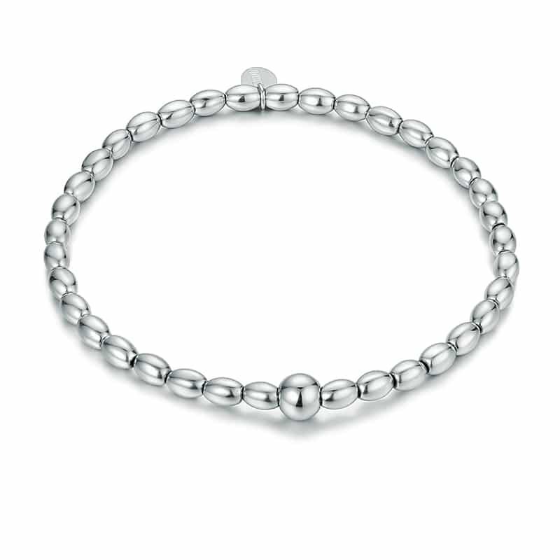 BRACCIALE EMATITE RISO PICCOLO ELASTICO