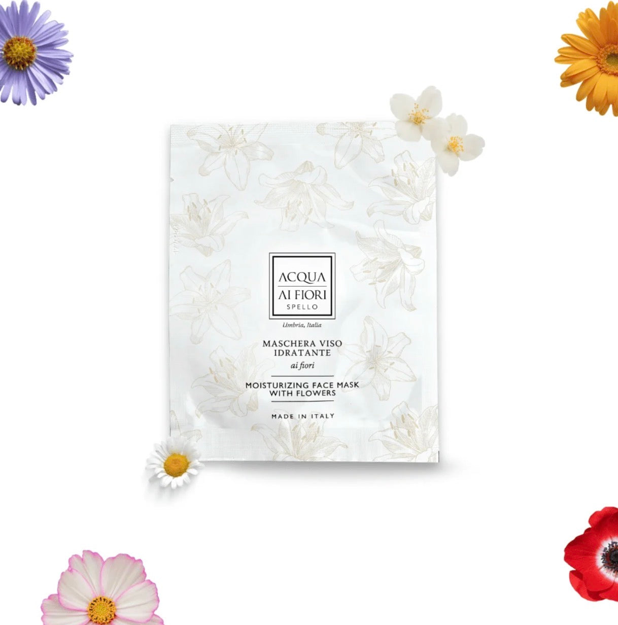 Maschera Viso Idratante Ai Fiori, 15 ml
Idratante, delicata