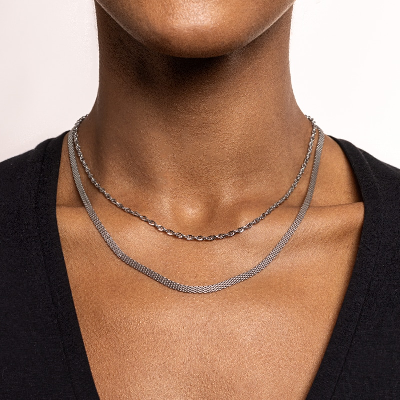 COLLANA CATENA MESH