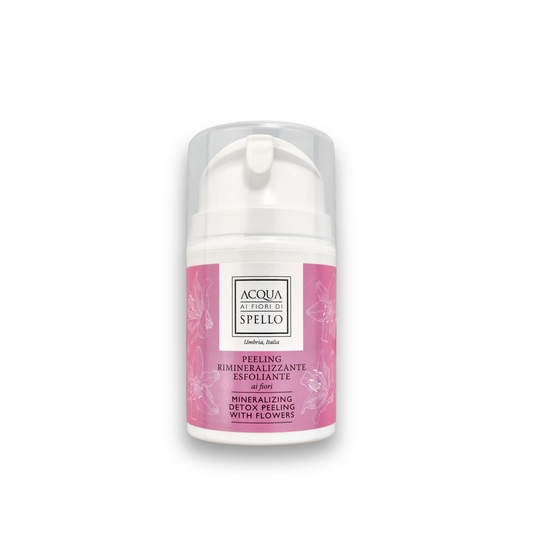NOVITÀ
Peeling Rimineralizzante Esfoliante Ai Fiori 50 ml
Adatto a tutti i tipi di pelle, per un incarnato illuminato e rigenerato.