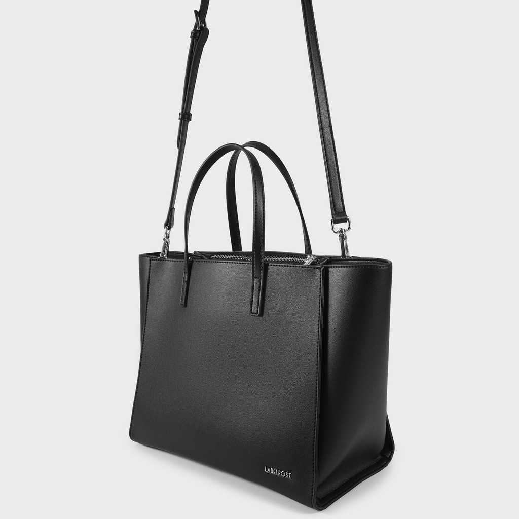 BORSA A MANO  MELISSA - BLACK SILVER