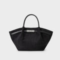 Borsa a mano BRIELLE SMALL SIMILSUEDE - BLACK SILVER