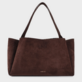 Borsa a spalla IVORY SUEDE - BROWN
