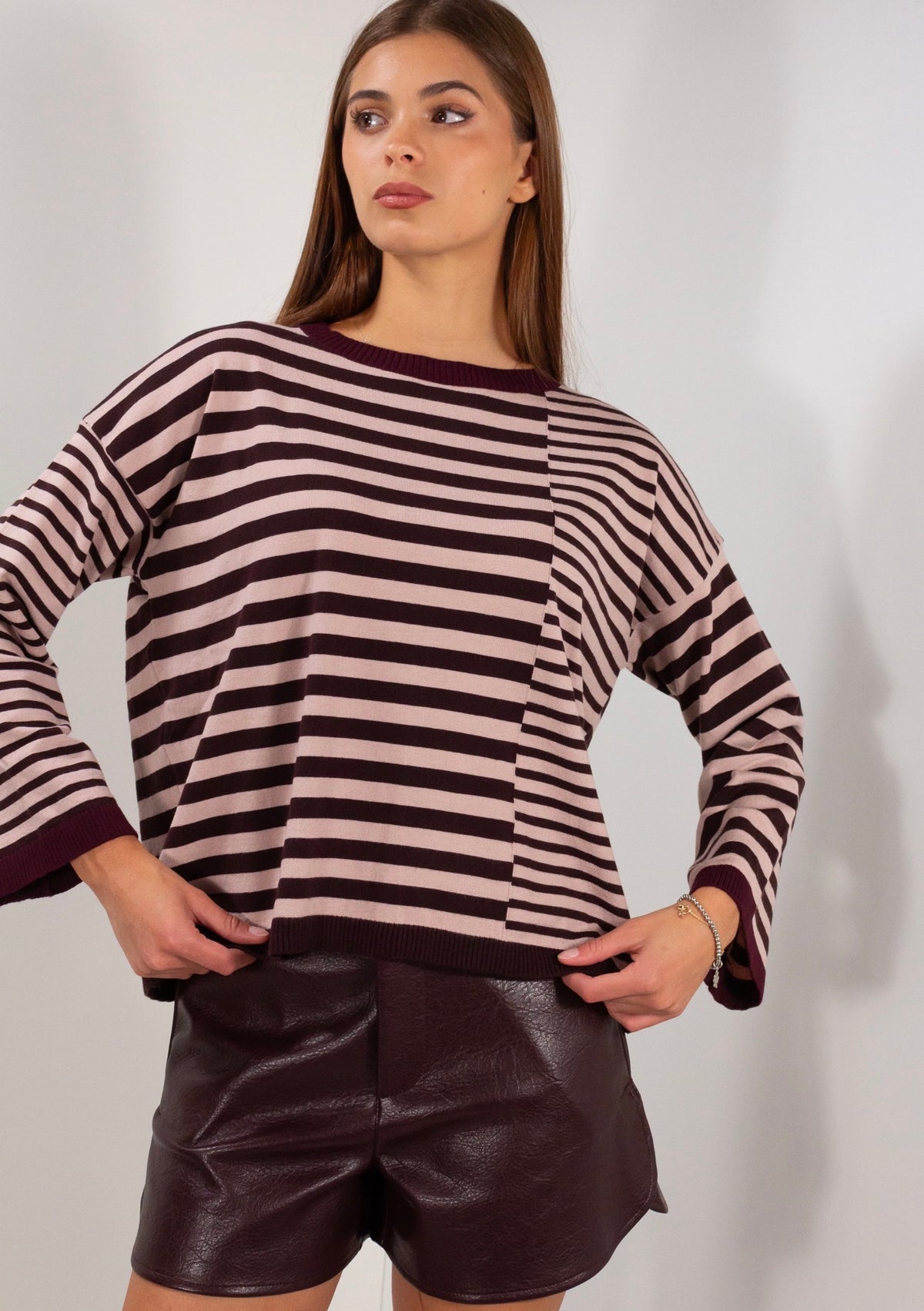 MAGLIA RIGATA 3COLORI