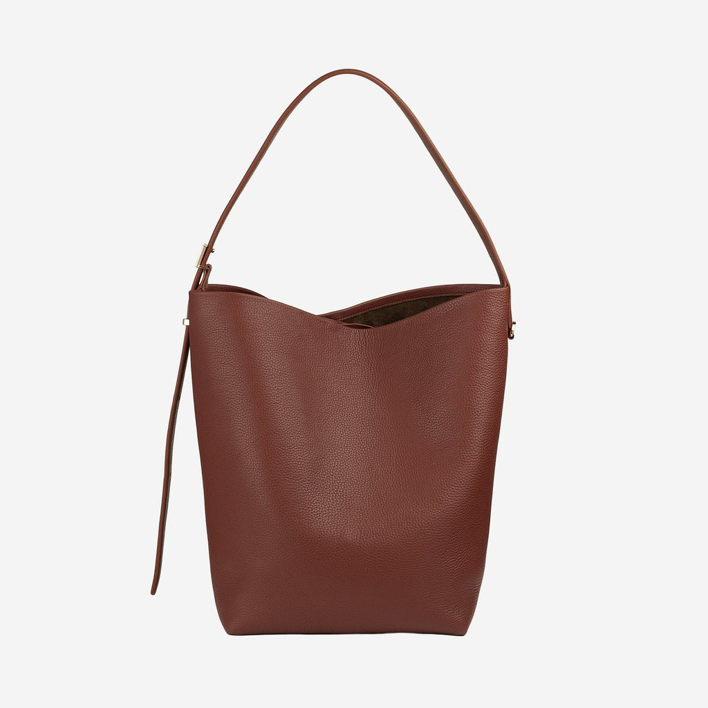BRERA Borsa a spalla donna grande maxi in pelle