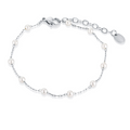 BRACCIALE IN MADREPERLA SFERE ALTERNATE