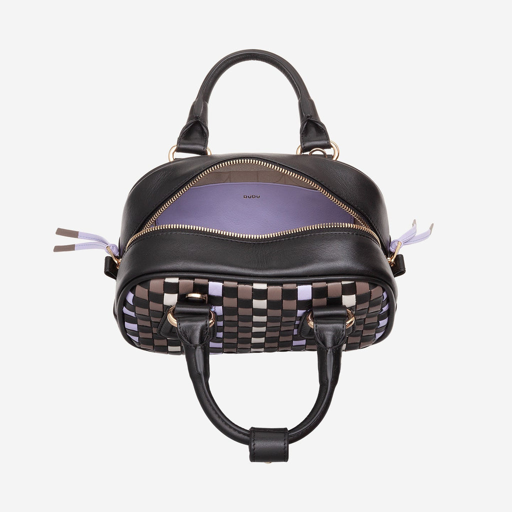 Allegra
Mini bag in pelle intrecciata