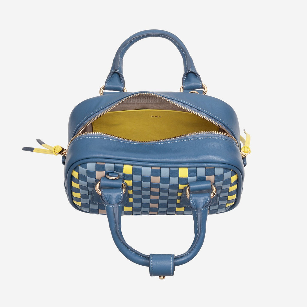 Allegra
Mini bag in pelle intrecciata