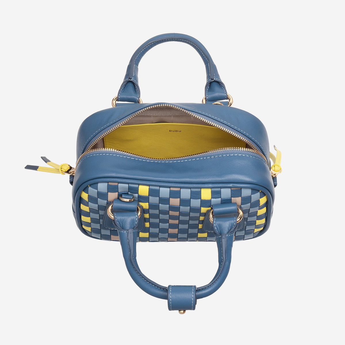 Allegra
Mini bag in pelle intrecciata