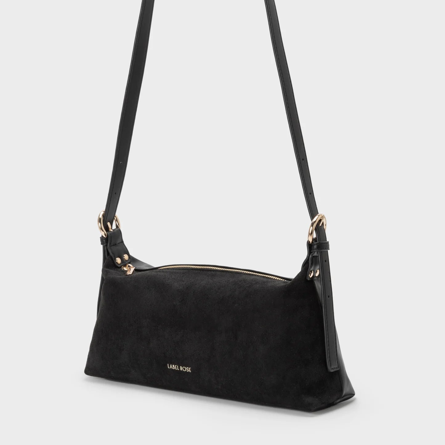 Borsa a spalla DUA - BLACK GOLD