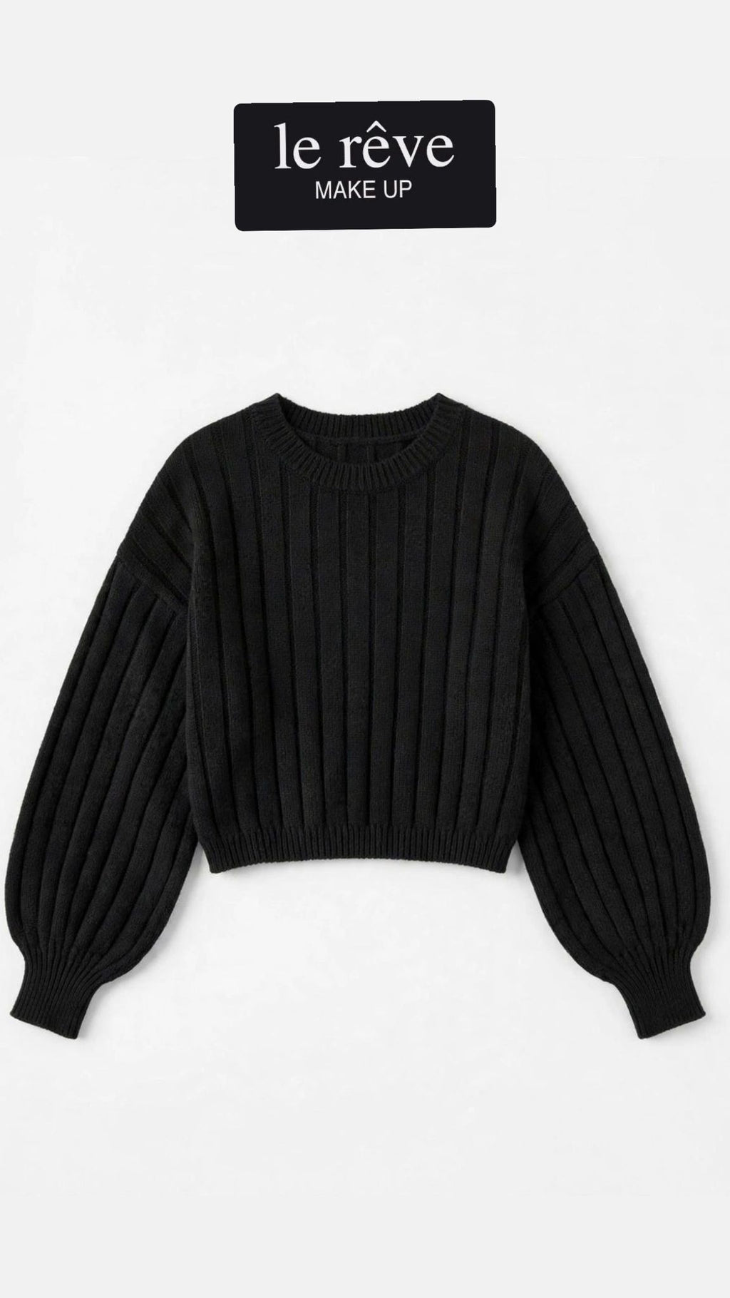 MAGLIA CROP PARICOLLO A COSTE