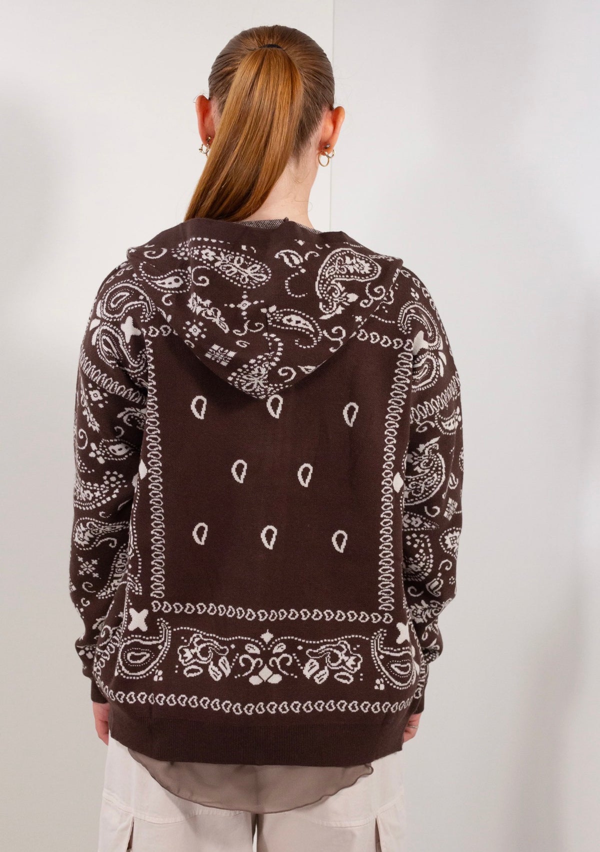 GIACCA CAPPUCCIO PAISLEY