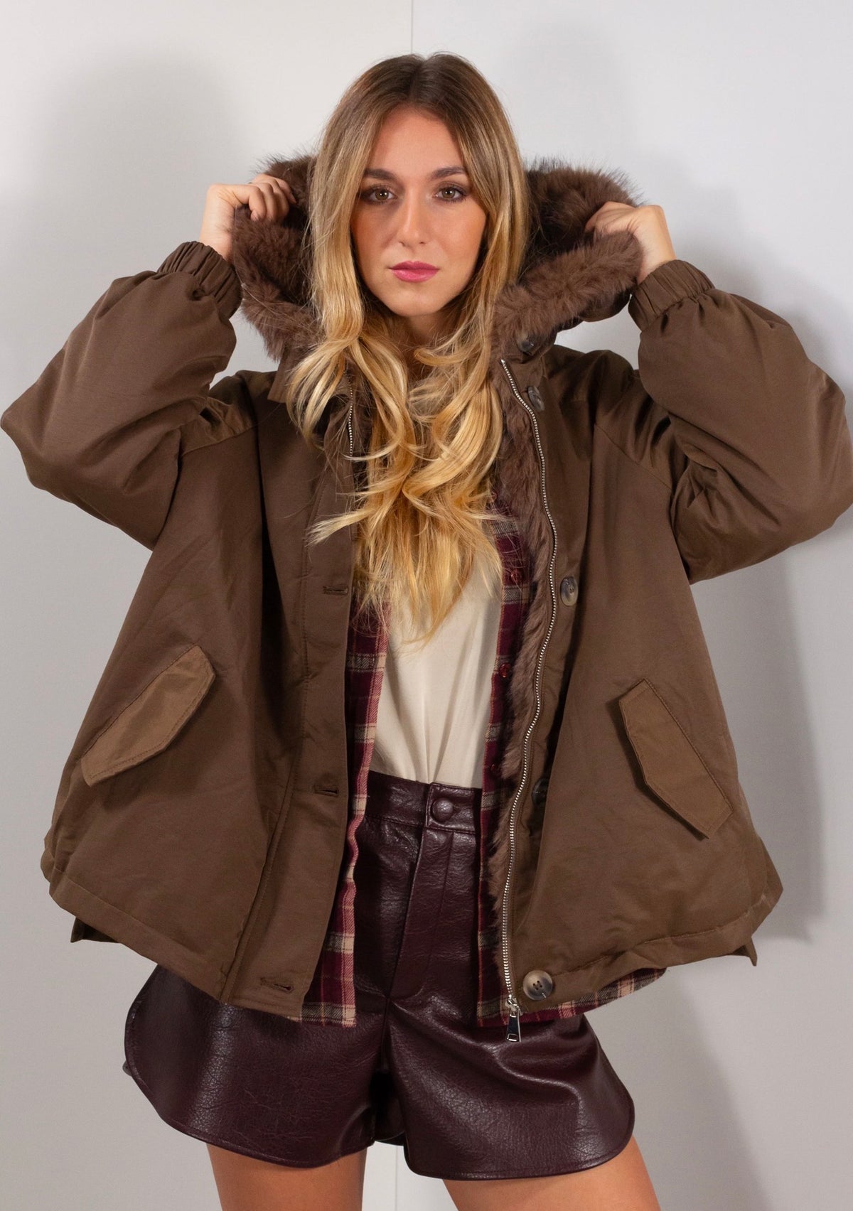 GIACCA PARKA BOTTONI