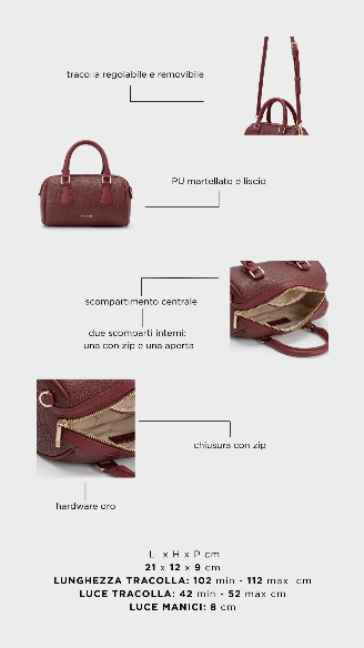 Borsa a mano BLINKY - ROYAL GRAPE