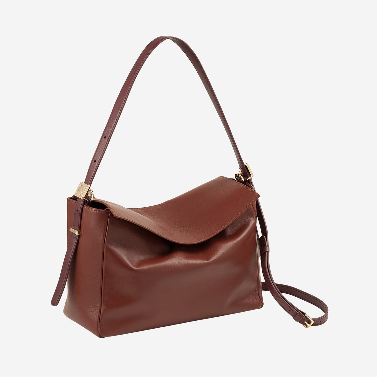 SCALA 
Borsa grande donna a tracolla pelle con patta