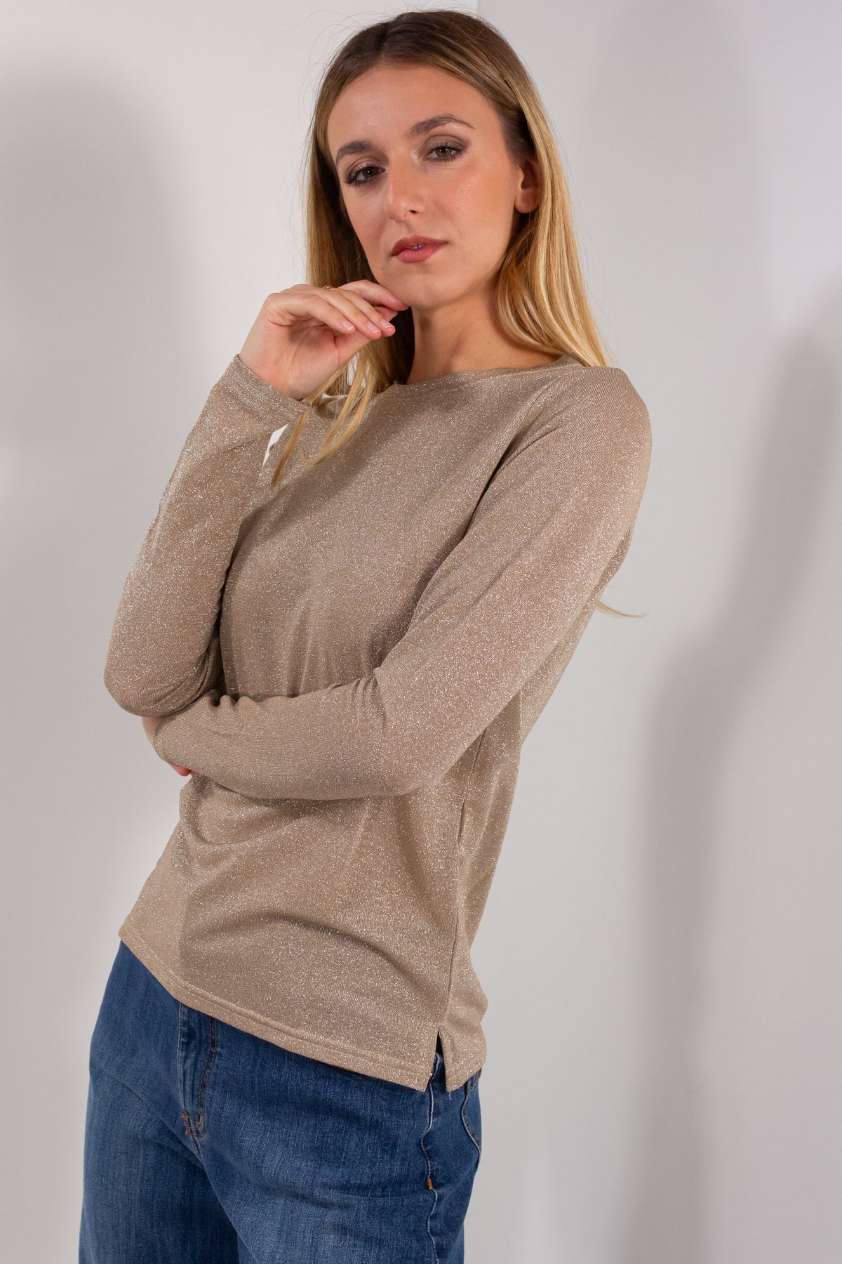 MAGLIA SLIM LUREX