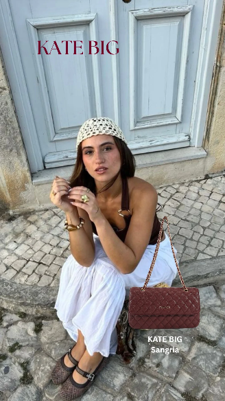 Borsa a spalla KATE BIG - SANGRIA