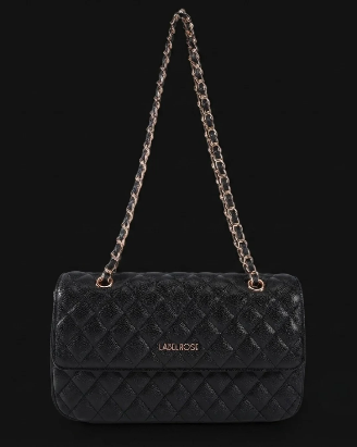 Borsa a spalla KATE BIG - BLACK GOLD