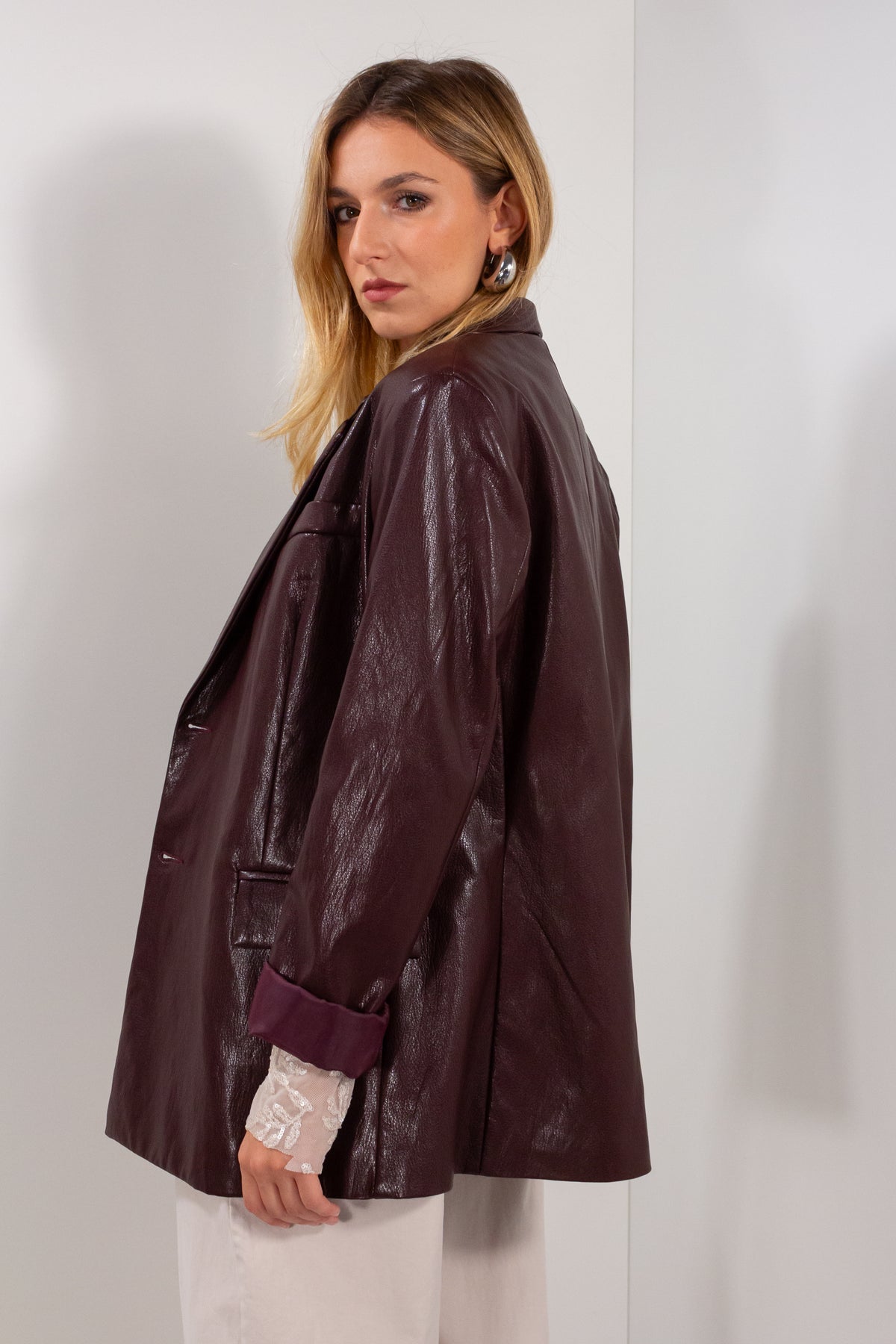 BLAZER ECOPELLE AGED