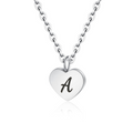 COLLANA CUORE LETTERA
