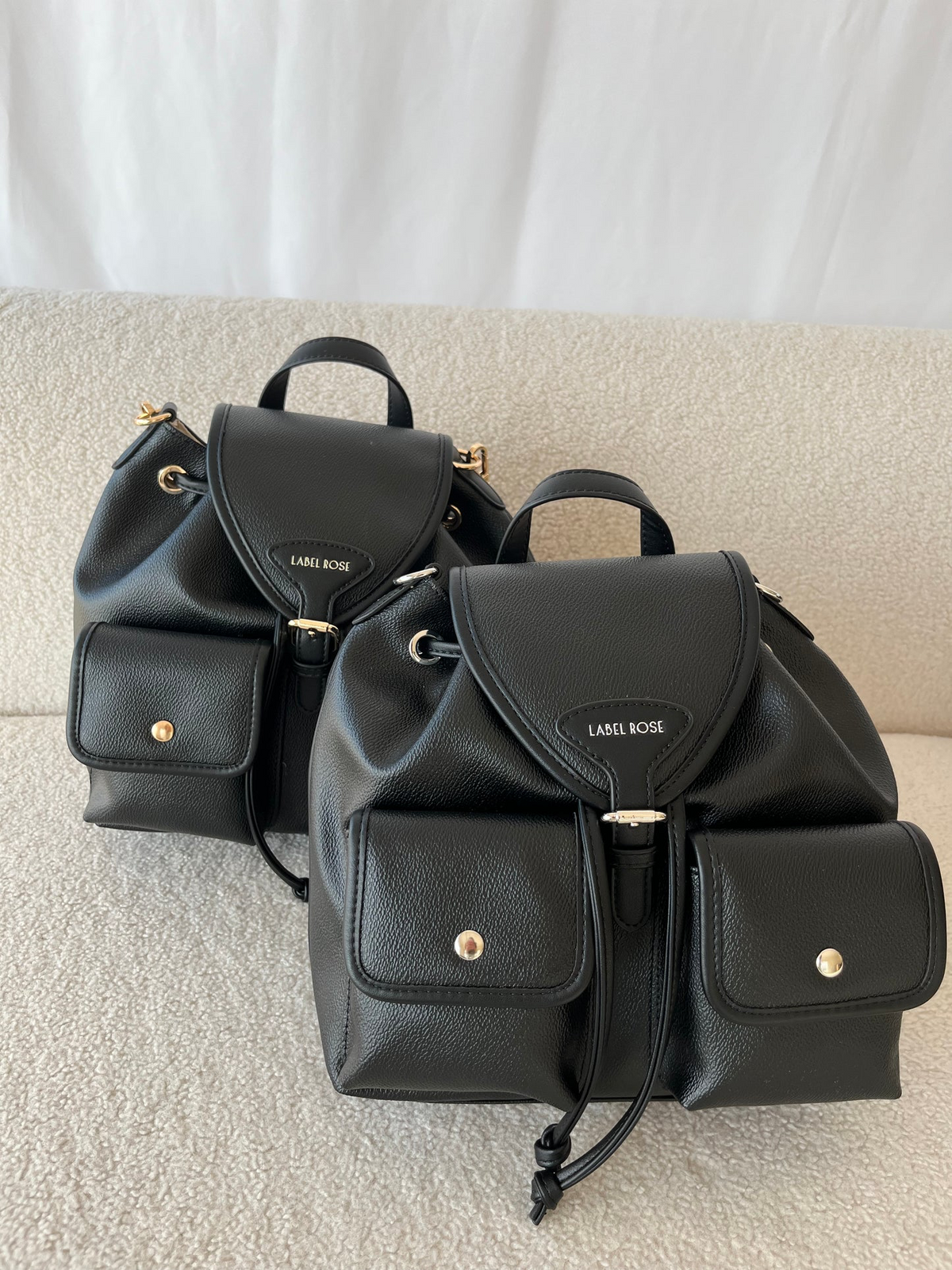 ZAINO BAGPACK - BLACK SILVER