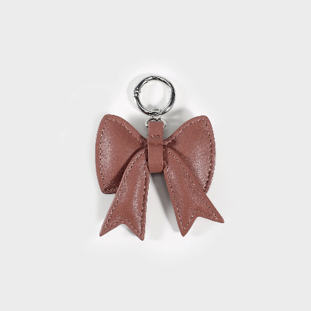Portachiavi fiocco LR - MOCHA PINK