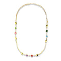 COLLANA LUNGA CATENA FREEDOM CRISTALLI COLORATI