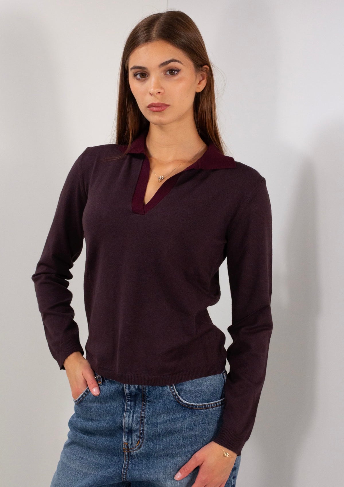 MAGLIA POLO CONTRASTO