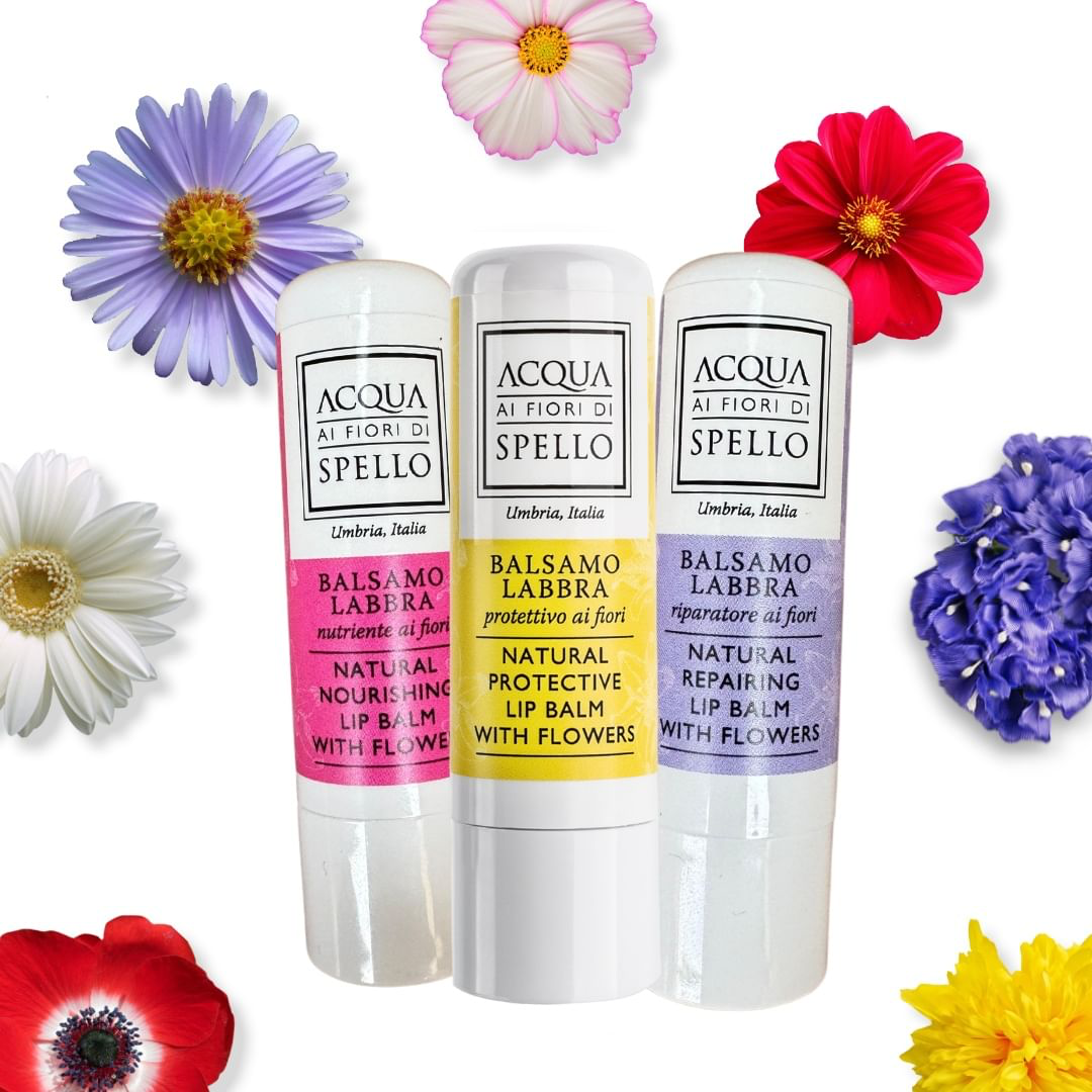 Balsamo Labbra ai Fiori 4,5ml
Balsamo Labbra ultra nutriente ai fiori che lascia le labbra super luminose, protette e nutrite in profondità.