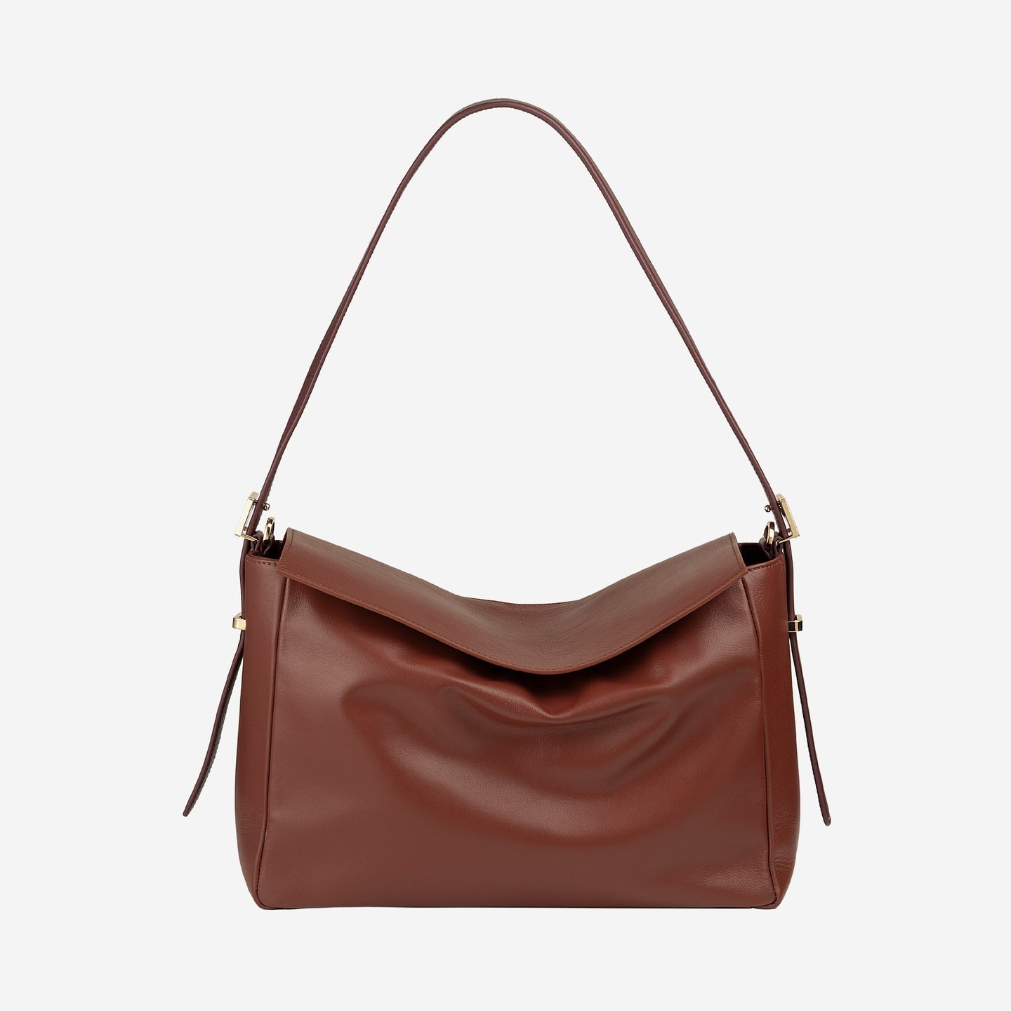 SCALA 
Borsa grande donna a tracolla pelle con patta