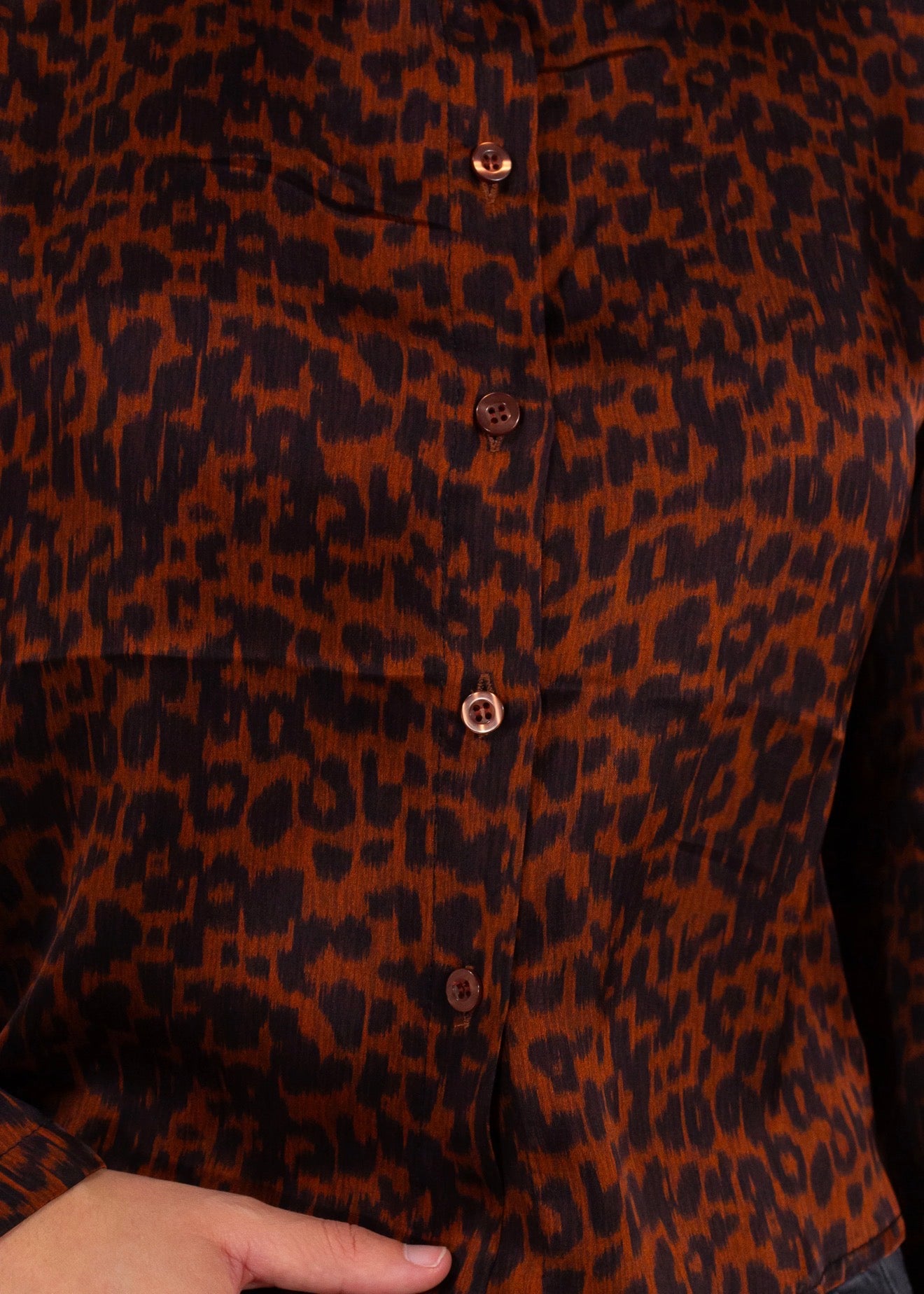 Camicia dritta fantasia