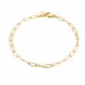 BRACCIALE CATENA MAGLIE OVALI