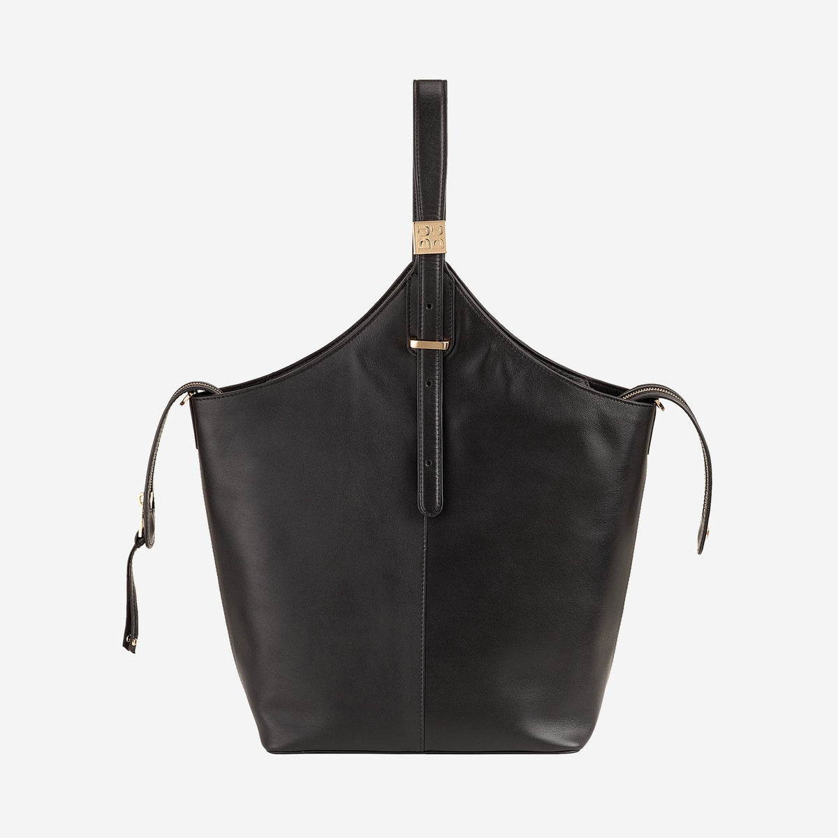 TORTONA Borsa donna a tracolla in pelle trapezio