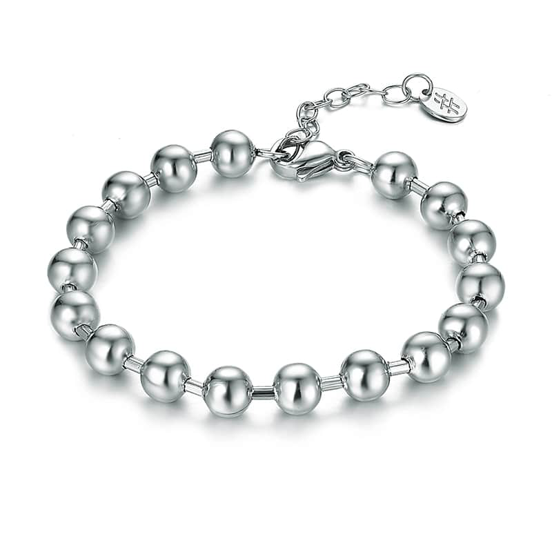 BRACCIALI PALLINI GRANDI DISTANZIATI
