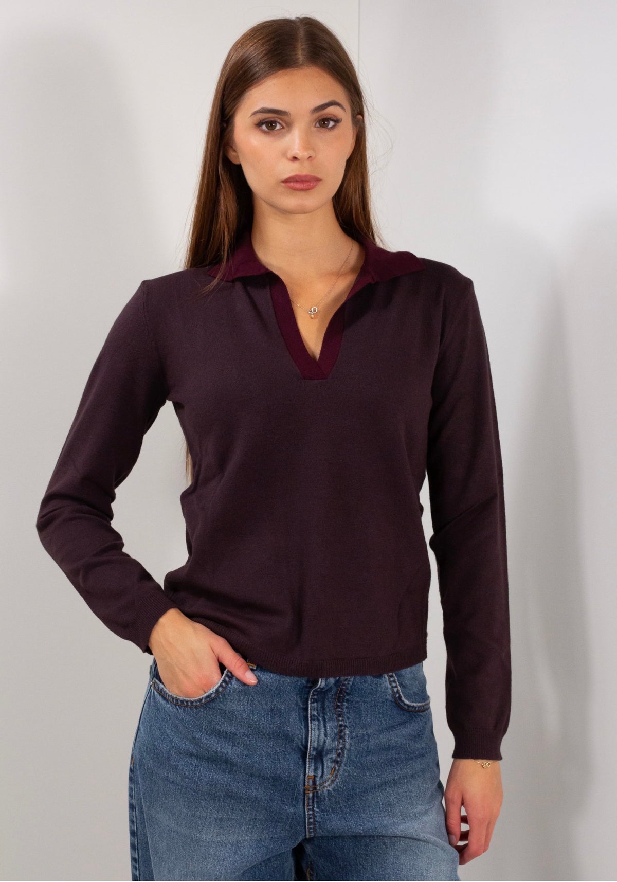 MAGLIA POLO CONTRASTO