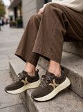 SNEACKERS CHUNKY MARRONE