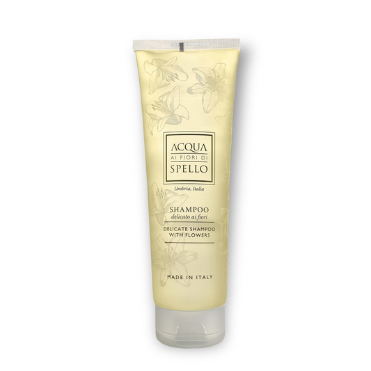 SHAMPOO DELICATO AI FIORI
Shampoo Delicato Ai Fiori 200 ml
Capelli puliti, morbidi e lucenti per tutta la famiglia.