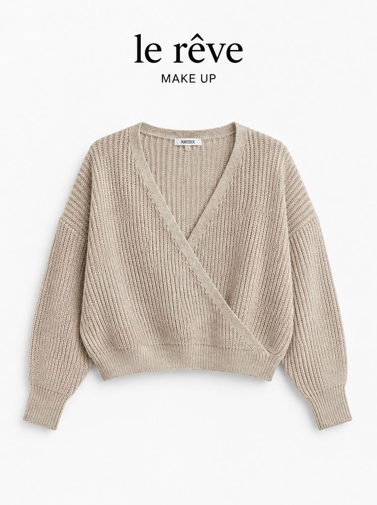 MAGLIA INCROCIO CON MANICA A SBUFFO