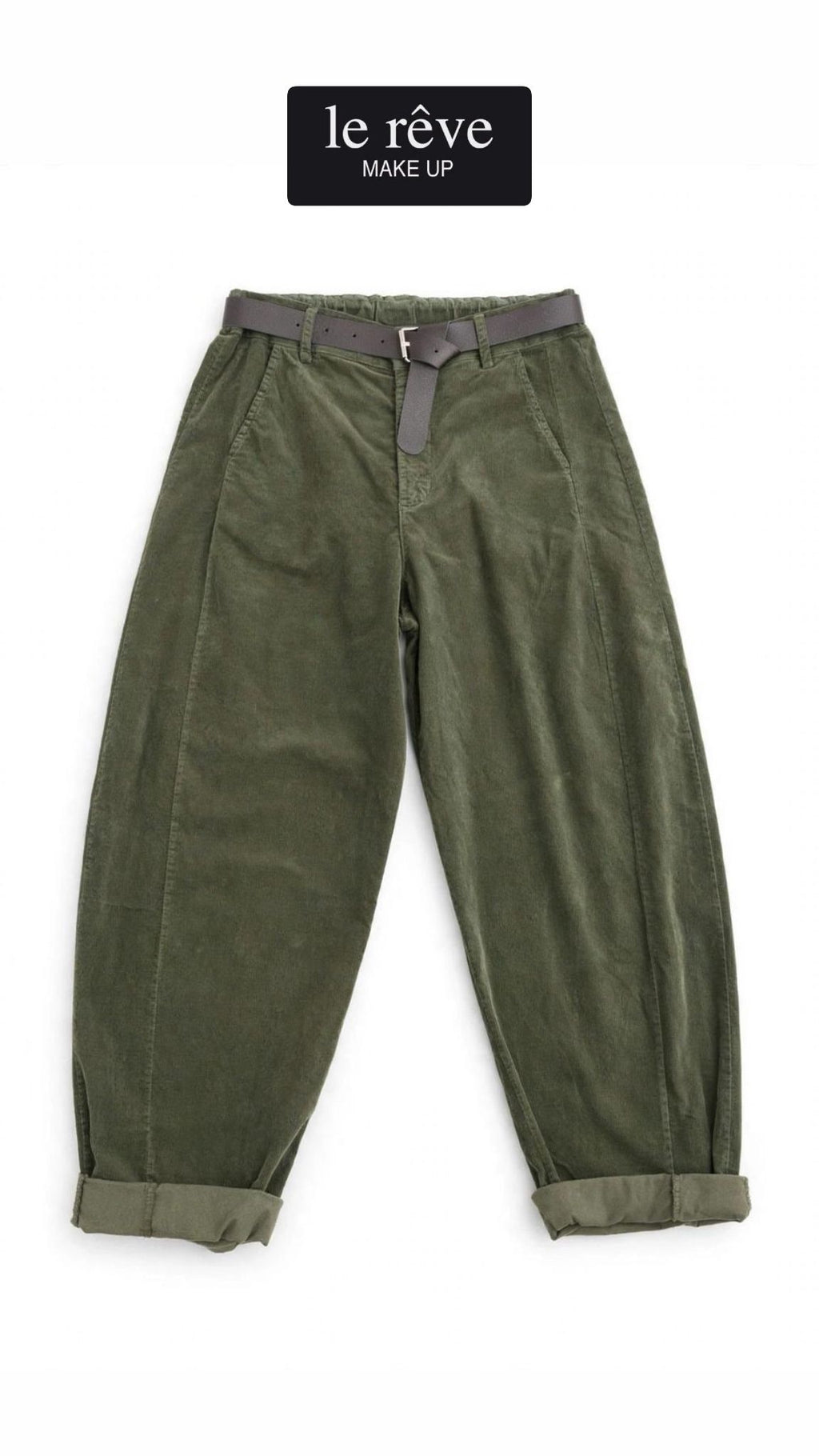 PANTA OVETTO BASIC IN VELLUTO