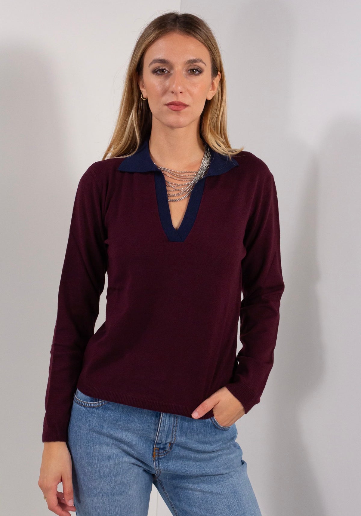 MAGLIA POLO CONTRASTO